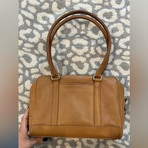 Vintage Coach Tan Hamptons Doctor Bag